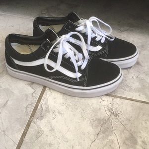 Black old school vans